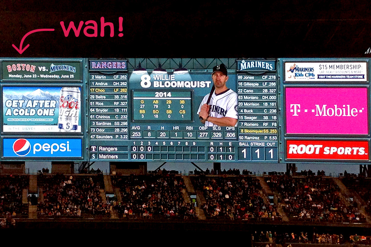 Mariners at Safeco Field