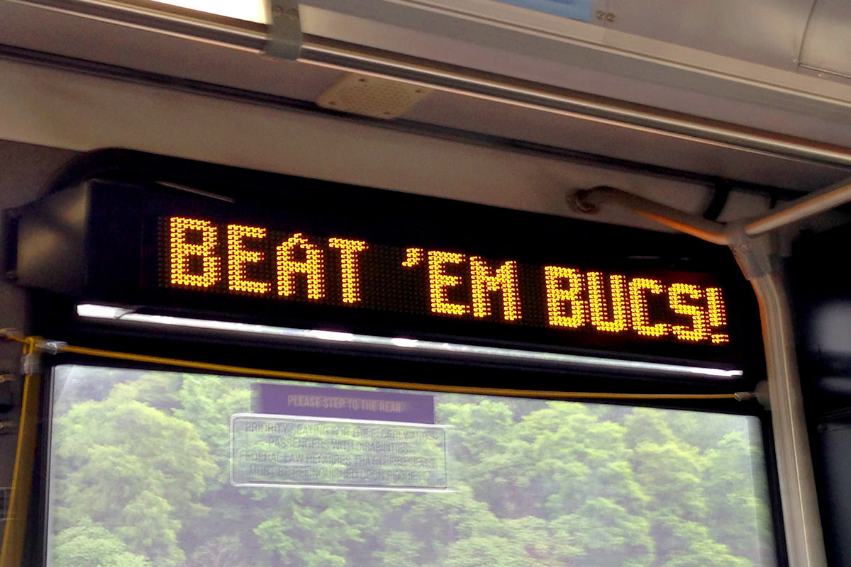 Beat 'em Bucs!