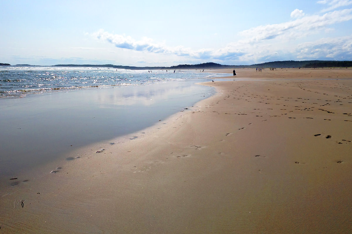 Popham Beach State Park Maine