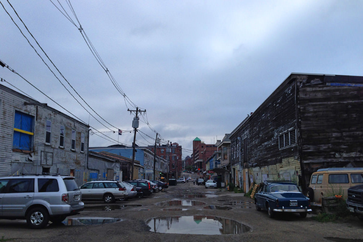 Waterfront in Portland, Maine