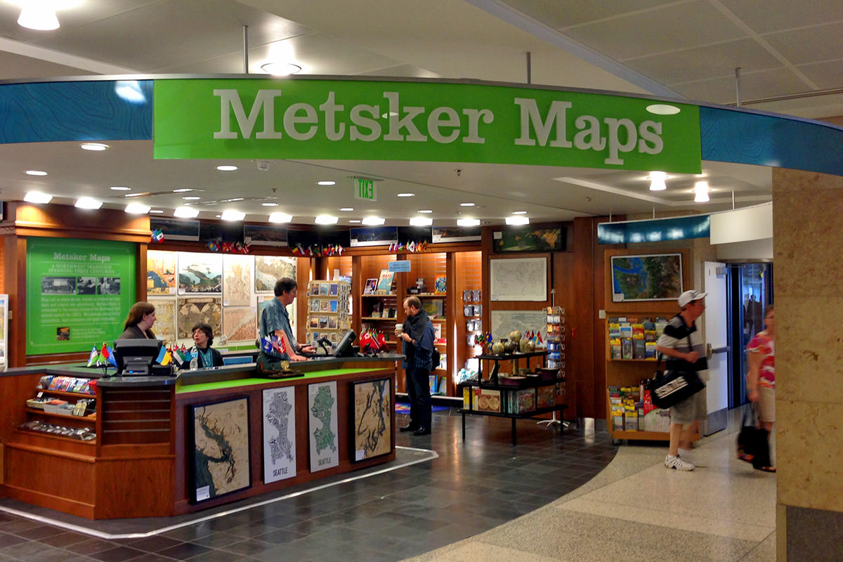 Metsker Maps SeaTac