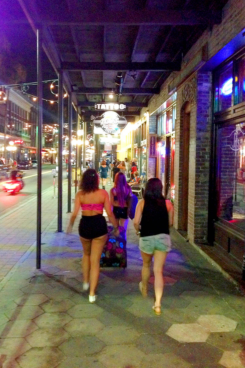 Ybor City Street Walking