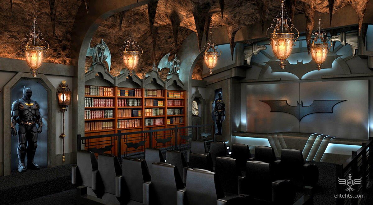 Ultimate Bat-Cave Theater!