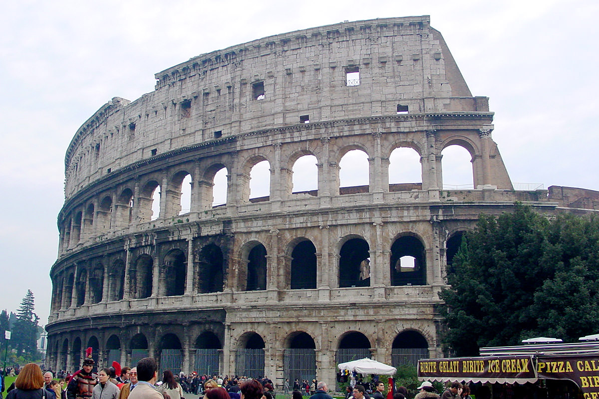 The Colosseum in Rome