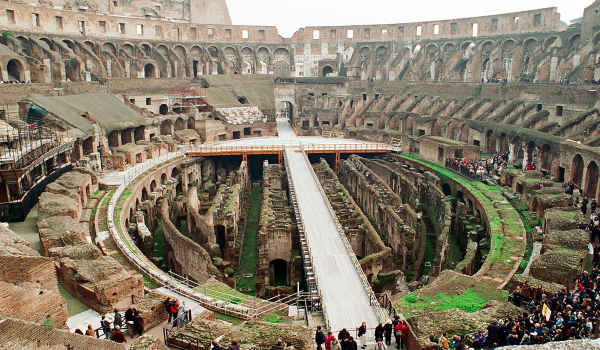 The Colosseum in Rome