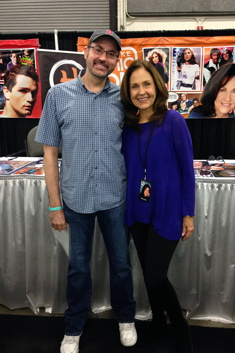 Me and Erin Gray