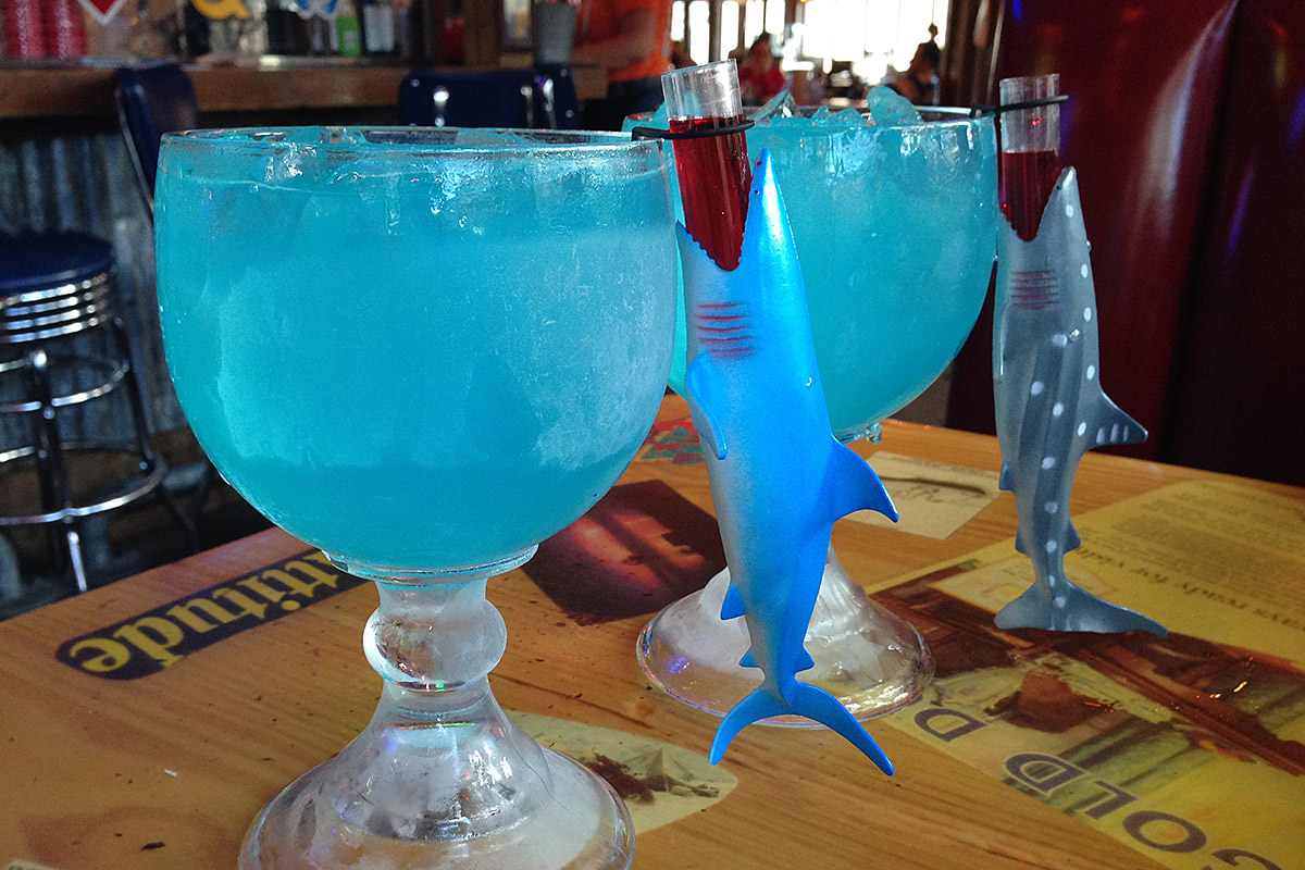 Joe's Crab Shack Shark Bite Drink