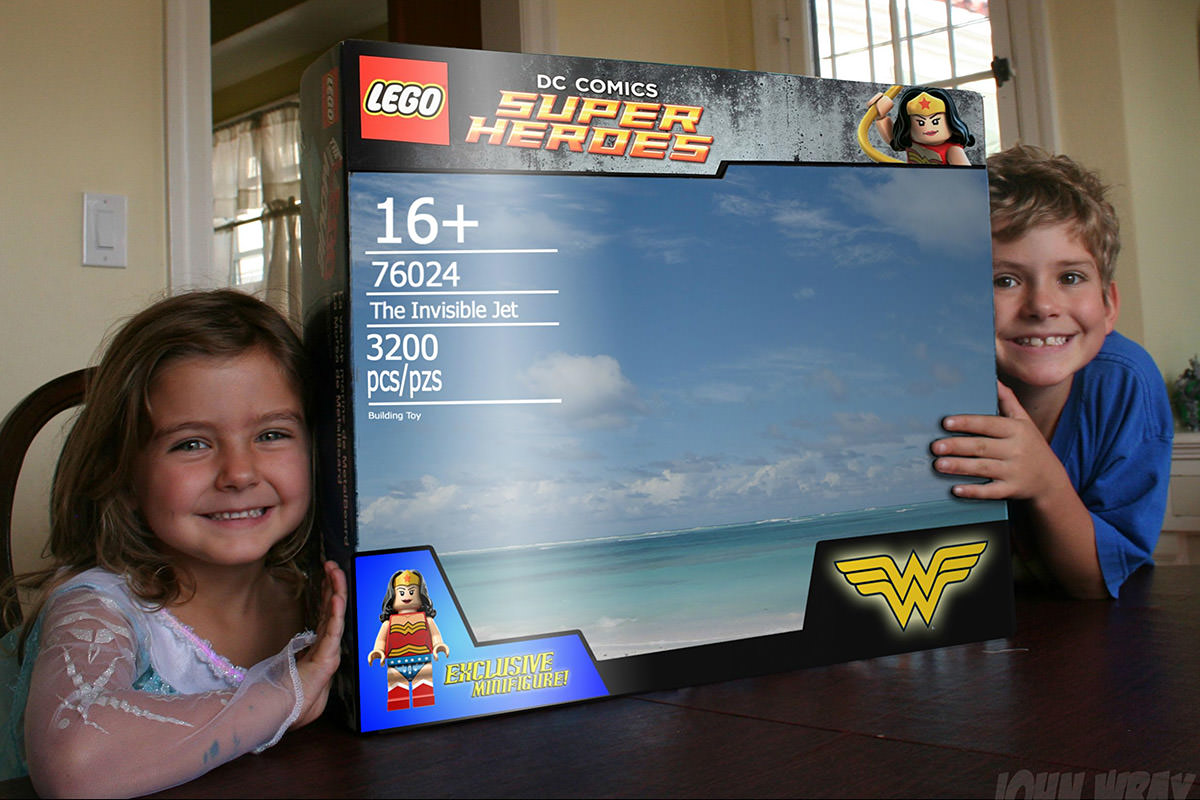 LEGO Wonder Woman Invisible Jet