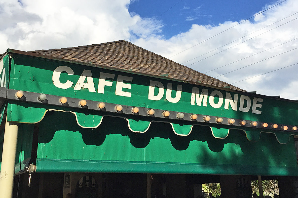 Beignets at Cafe Du Monde.