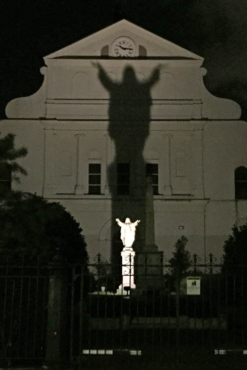 Church Jesus Shadow.