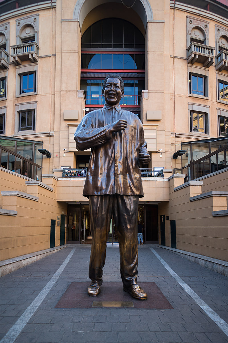 Nelson Mandella Square in Johannesburg