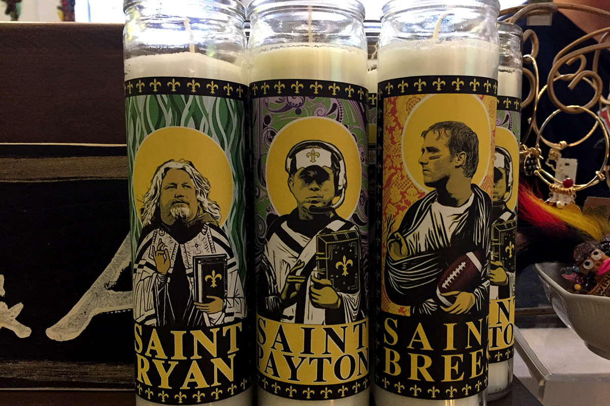 Light a Candle for St. Brees!