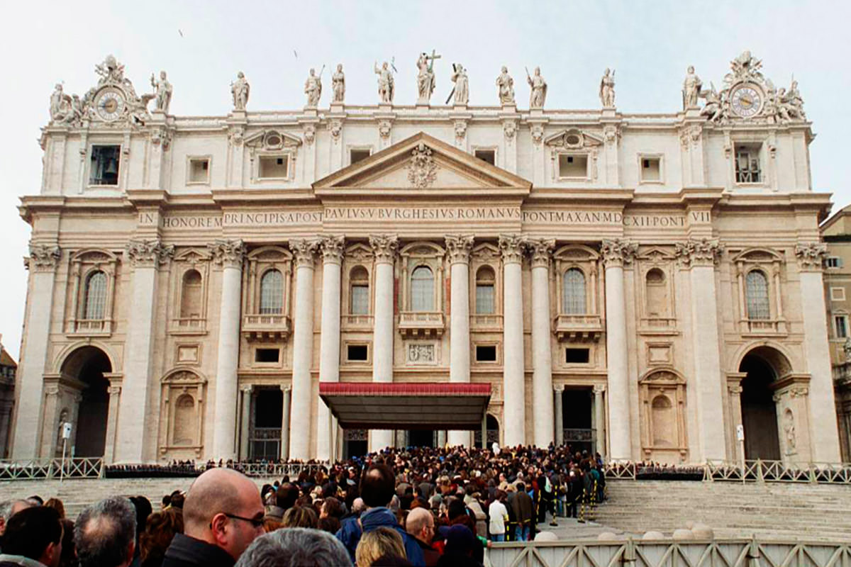 St. Peter's Basilica in Vatican City in Rome