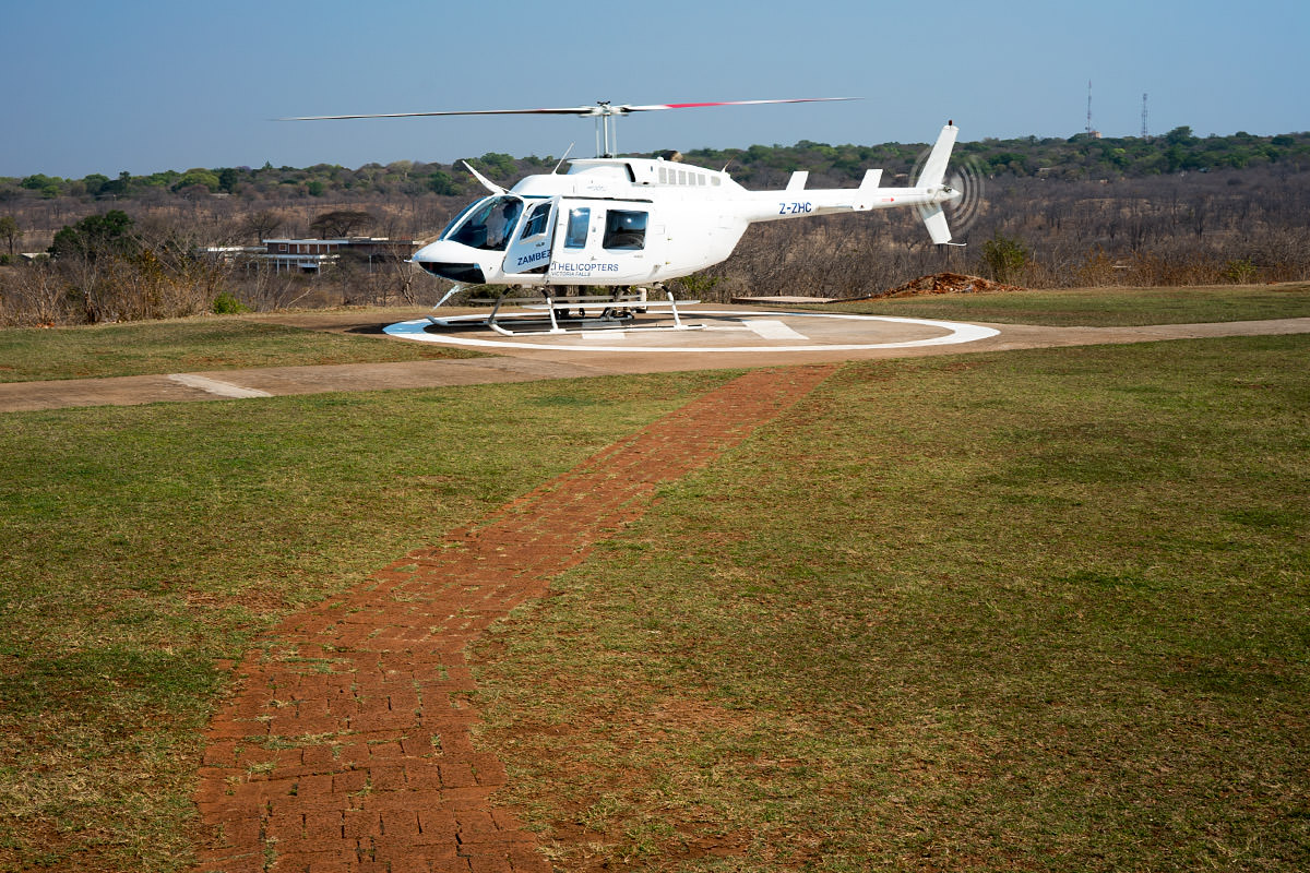 Helicopter Tour at Victoria Falls