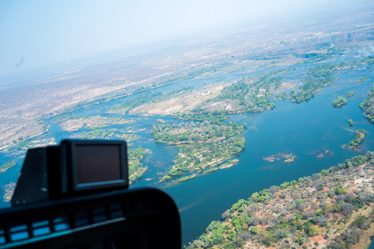 Helicopter Tour at Victoria Falls