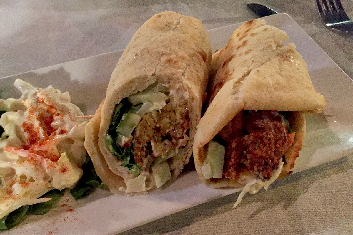 FALAFEL WRAP!!!