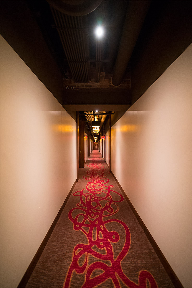 Hard Rock Hotel & Casino Sioux City Hallway