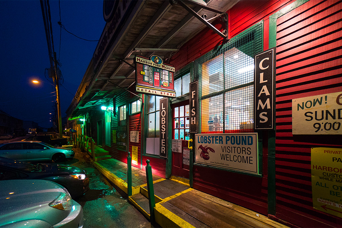 Portland's Harbor Fish Market.