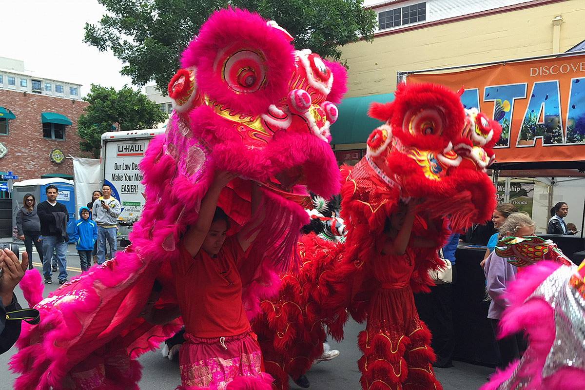 San Diego Gaslamp Quarter Chinese Lunar New Year