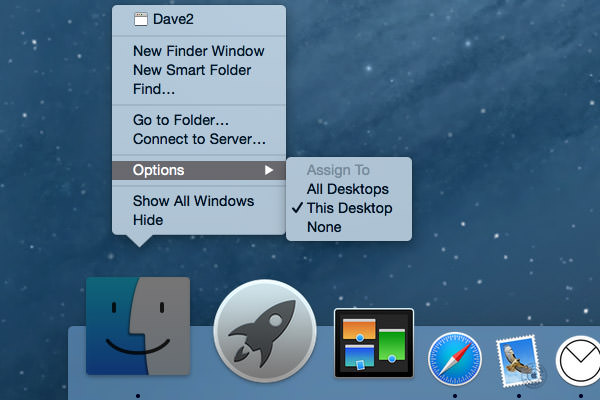 Mac OS X Spaces