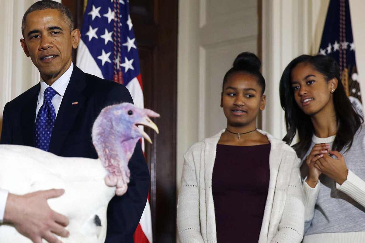 An Obama Family Turkey Pardoning Special!