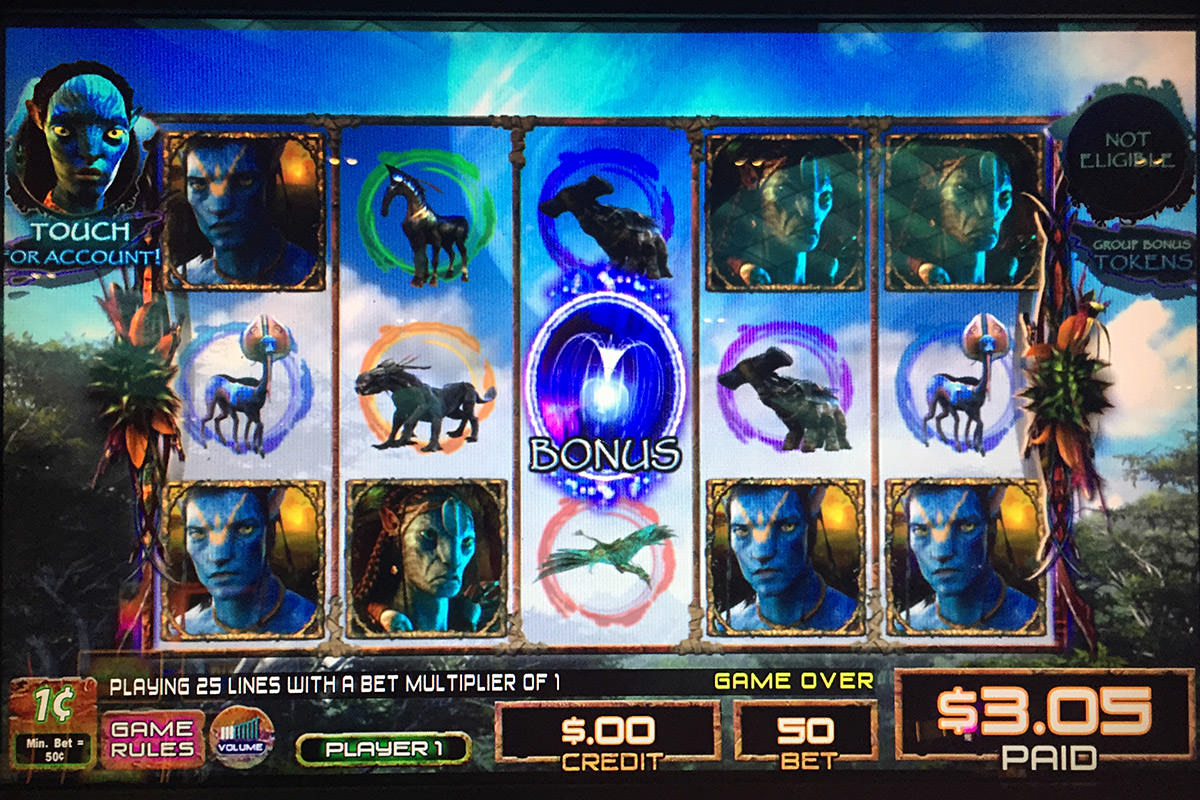 AVATAR: THE SLOT MACHINE!