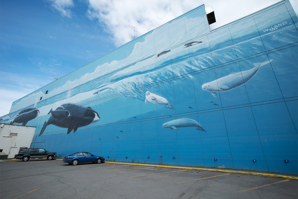 Wyland Anchorage Waling Wall