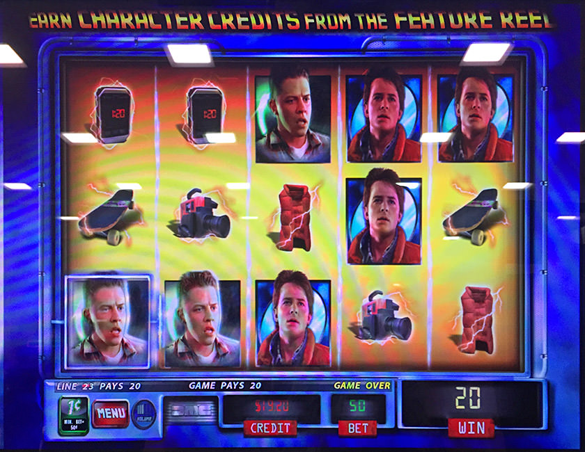 Back to the Future... THE SLOT MACHINE!