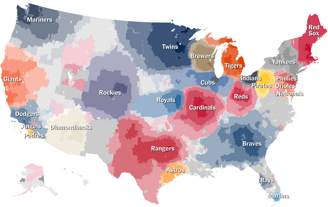 Mapping Red Sox Love