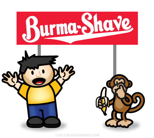 BURMA-SHAVE!