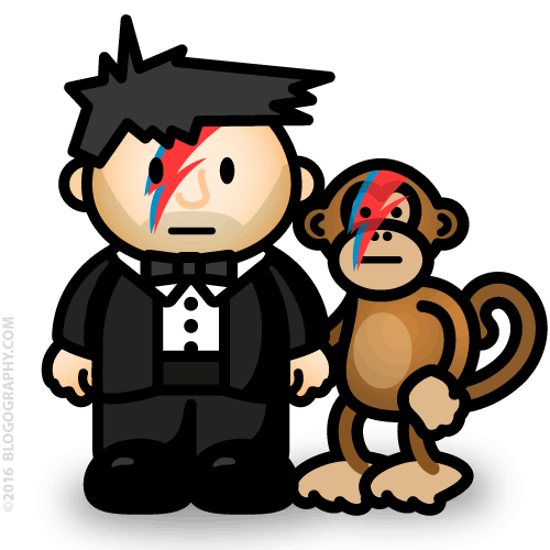 Lil' Dave Bowie and Bowie Monkey