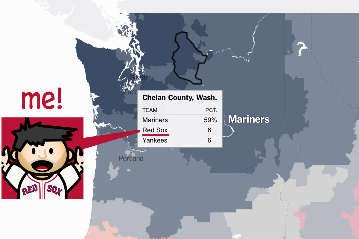 Mapping Red Sox Love