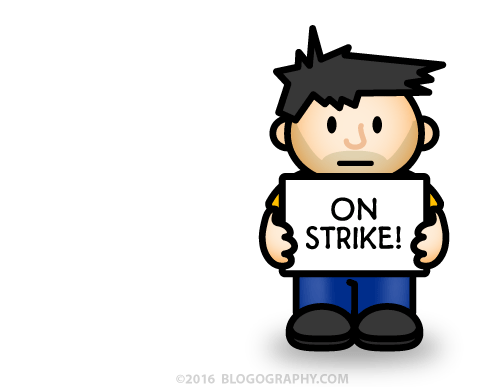 Dave On Strike!