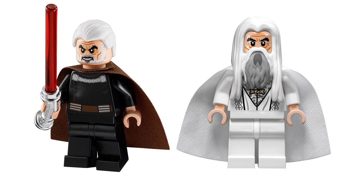 Christopher Lee as LEGO