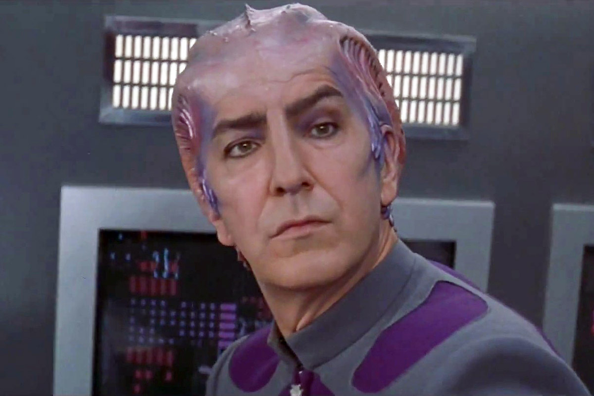 Alan Rickman in Galaxy Quest