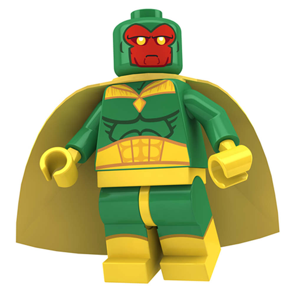 The Vision LEGO MiniFig by Concore