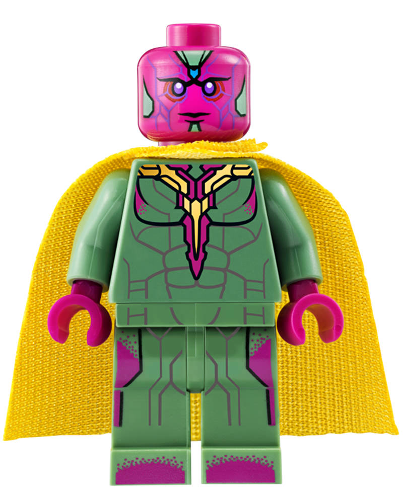 The Vision LEGO MiniFig