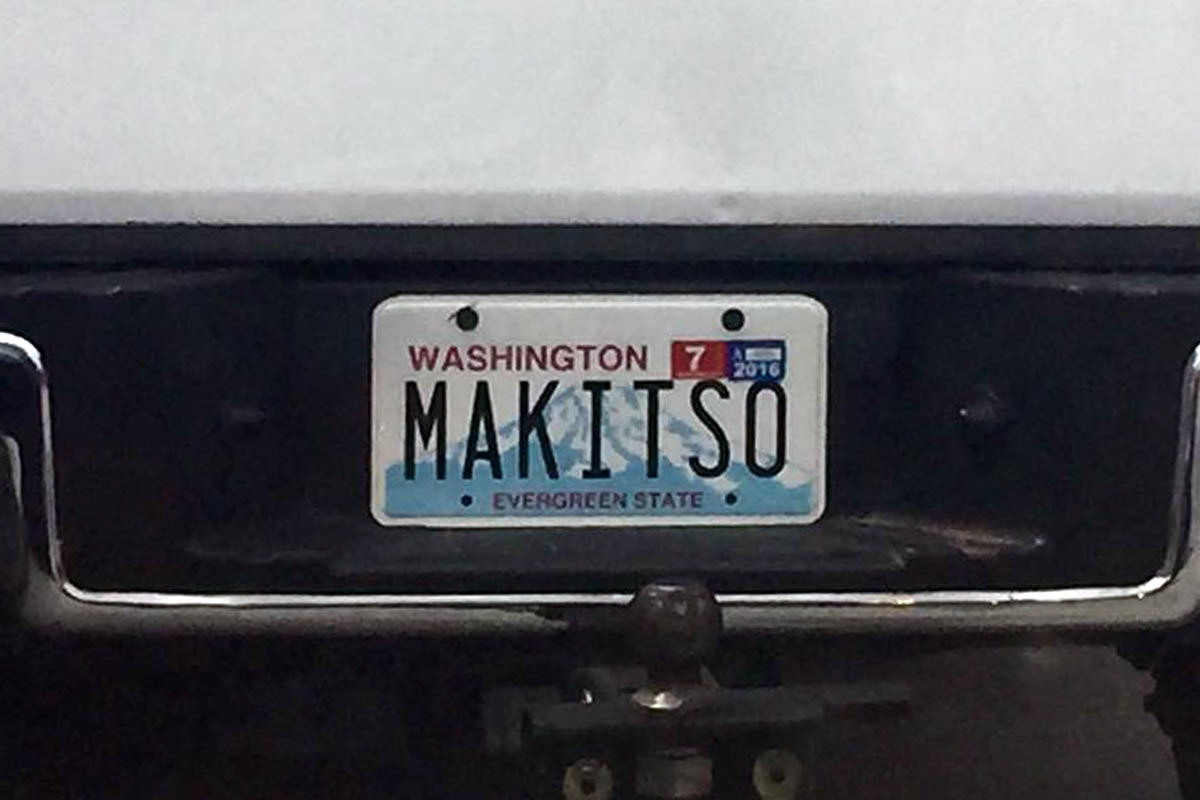 License Plate MAKEITSO!