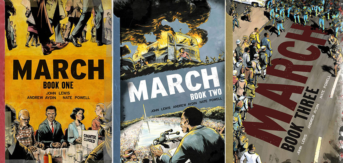 March Vol. 1-3 by John Lewis