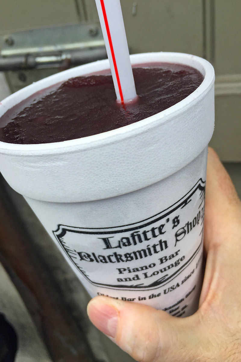 Purple VooDoo at Lafitte's Blacksmith Shop New Orleans