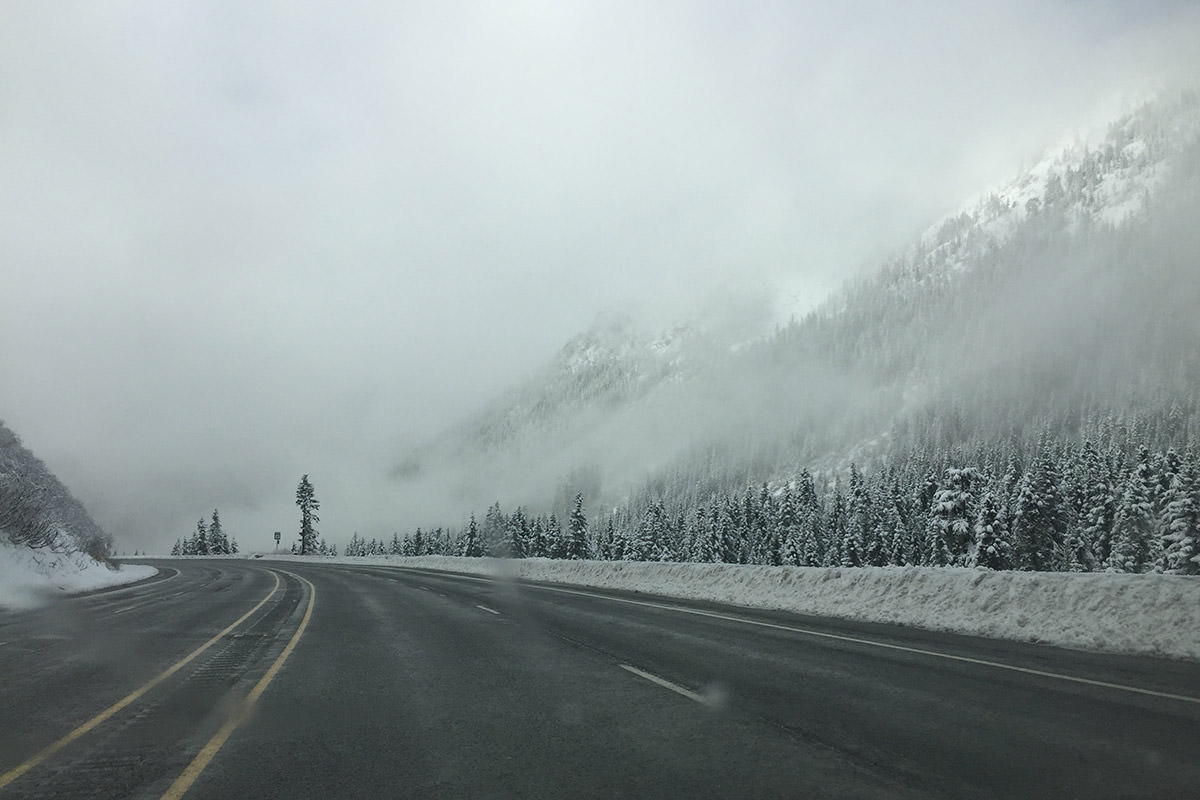 Stevens Pass Road.