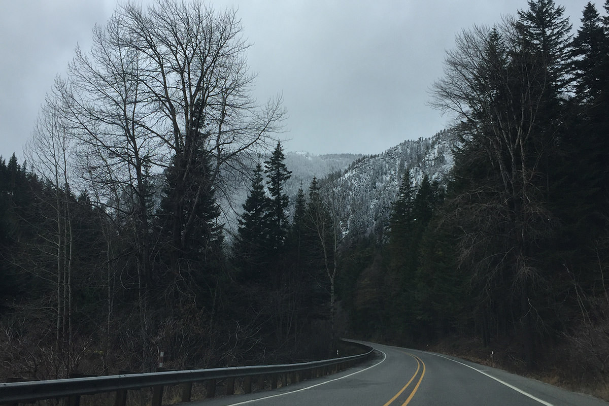 Stevens Pass Road.