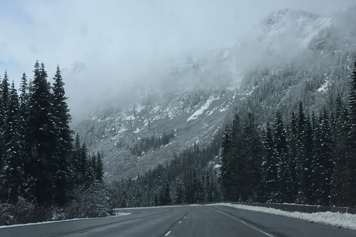 Stevens Pass Road.