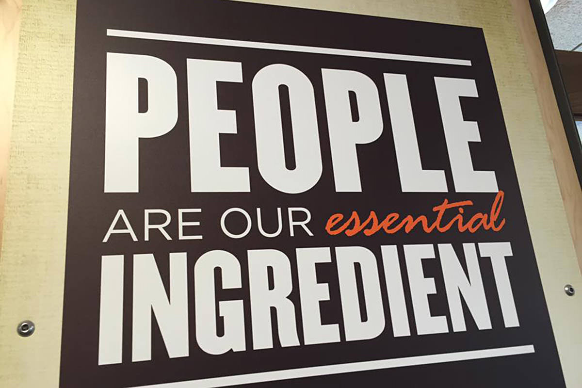 PEOPLE ARE OUR ESSENTIAL INGREDIENT!