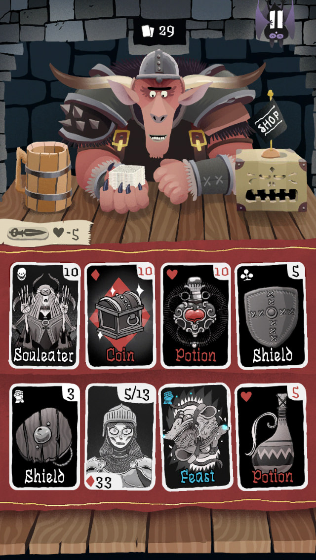 iPhone App Card Crawl Game