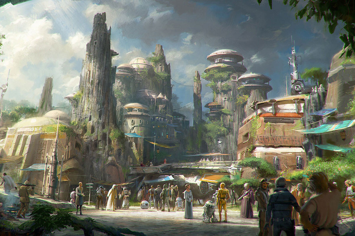 Star Wars Land Concept Art