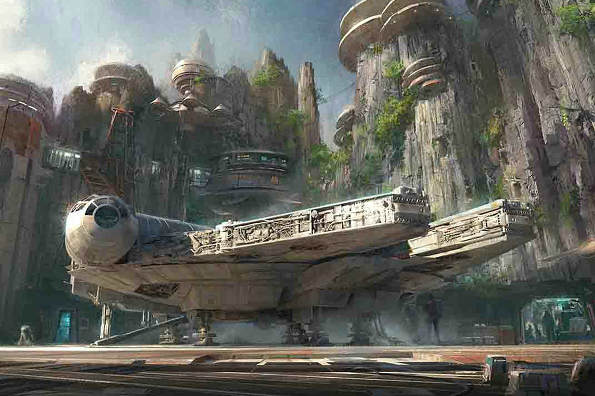 Star Wars Land Concept Art