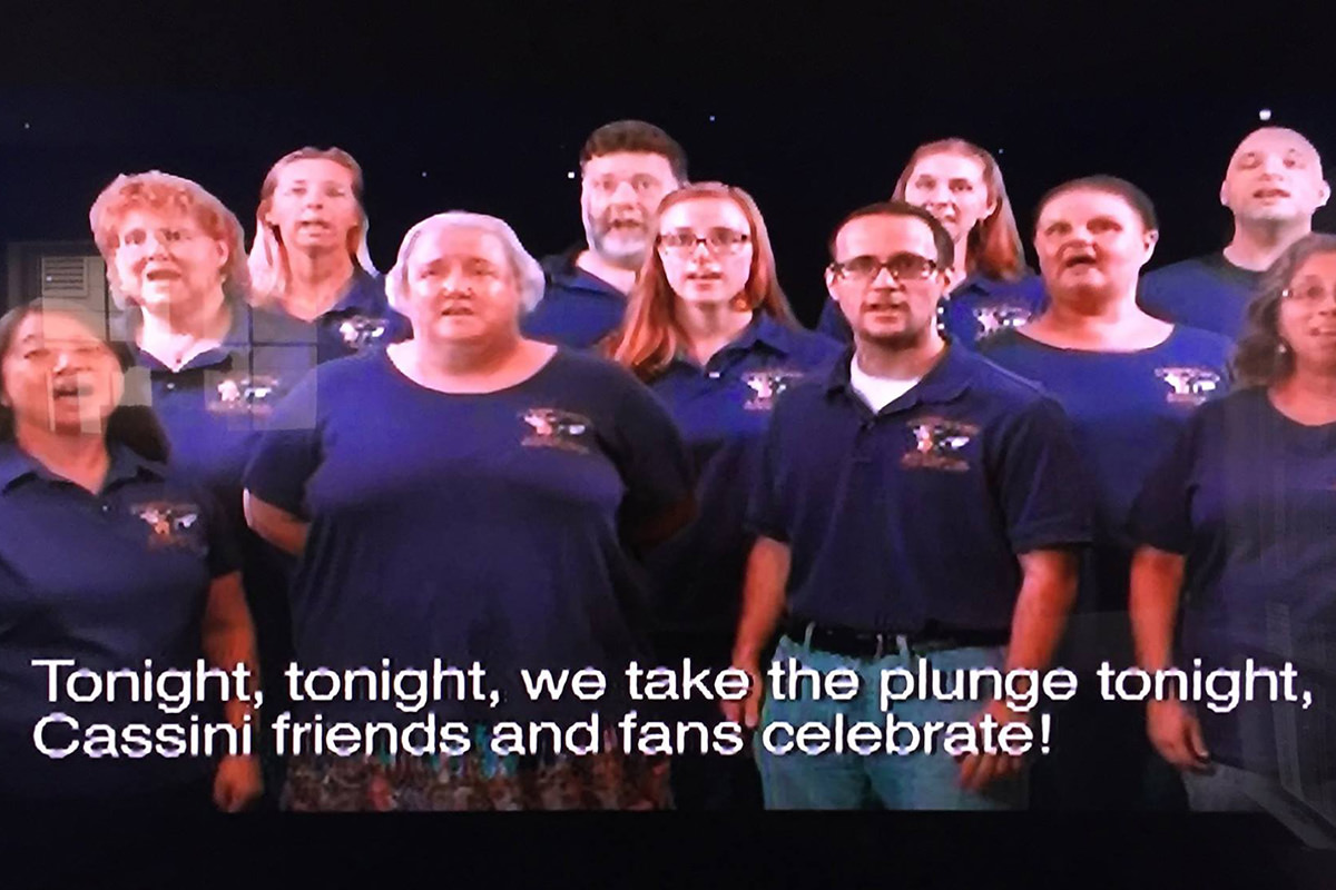 Cassini NASA Singers