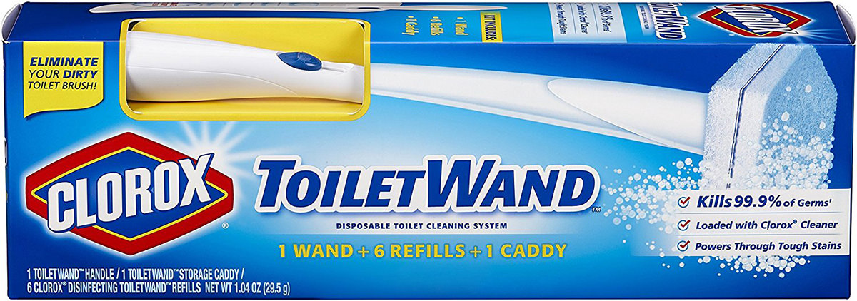 Clorox Toilet Wand Magic!