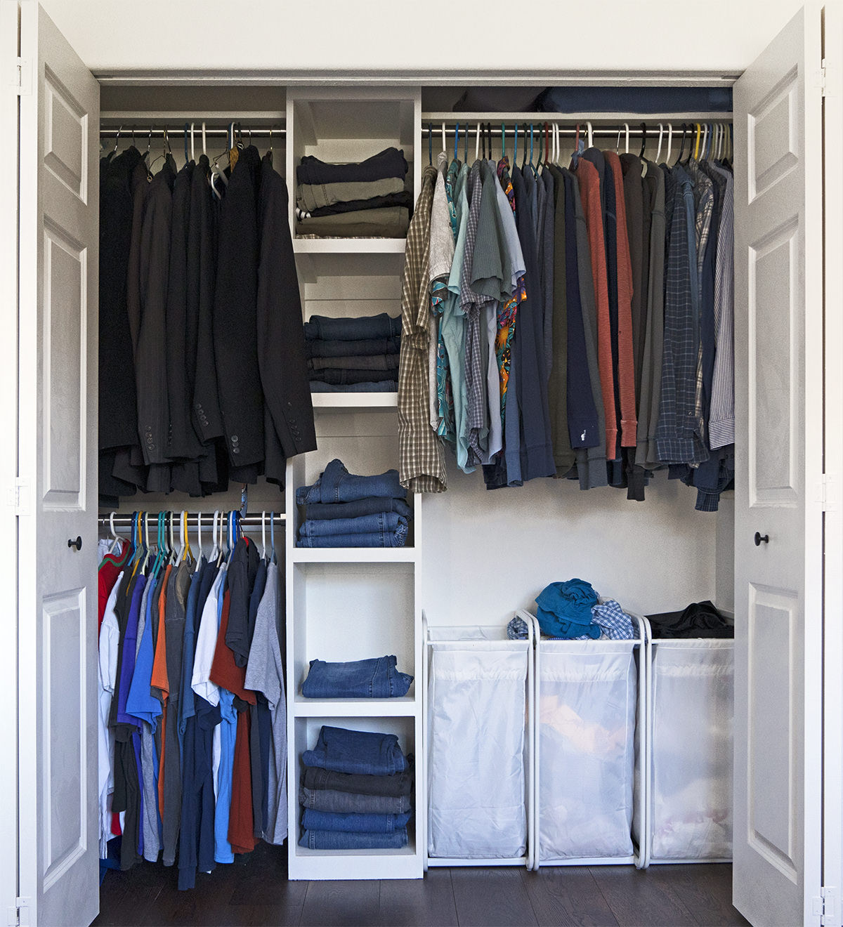 Dave's Home-Built Closet Organizer!